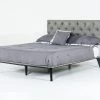 VIG Modrest Gibson Modern Grey Fabric Bed Bedroom