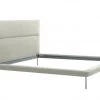VIG Modrest Bergeron - Contemporary Cream Woven Fabric Bed By Hollywood Glam