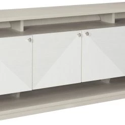 Bernhardt Axiom Entertainment Console By Hollywood Glam Side & Console Table