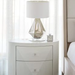 Bernhardt Axiom Oval Nightstand