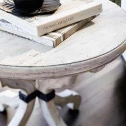 Living Room Mirabelle Round Side Table Bernhardt