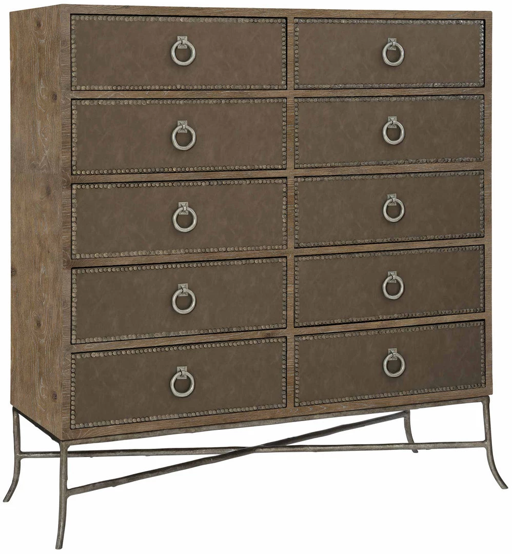 Bernhardt Rustic Patina Tall Chest