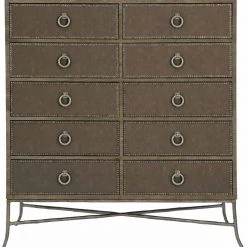 Bernhardt Rustic Patina Tall Chest
