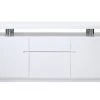 VIG Modrest Stanford Modern White Office Credenza
