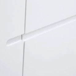 VIG Modrest Stanford Modern White Office Credenza