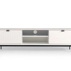 VIG Nova Domus Valencia White TV Stand
