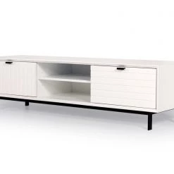 VIG Nova Domus Valencia White TV Stand