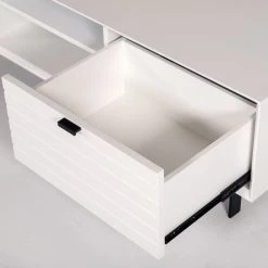 VIG Nova Domus Valencia White TV Stand