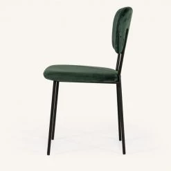 VIG Modrest Billy Modern Green Velvet Dining Chair (Set Of 2)