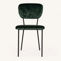 VIG Modrest Billy Modern Green Velvet Dining Chair (Set Of 2)