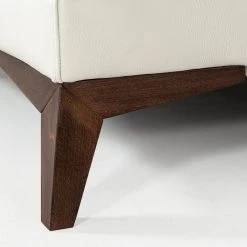 VIG Estro Salotti Bolton Italian Modern White Leather Sofa Set Living Room