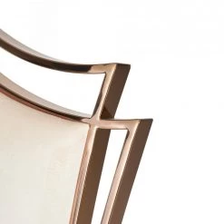 VIG Modrest Bonnie - Beige Velvet & Rose Gold Dining Chair (Set Of 2)