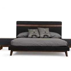 VIG Nova Domus Dali Modern Grey & Walnut Bedroom Set