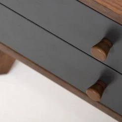 VIG Nova Domus Dali Modern Grey & Walnut Bedroom Set