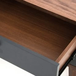 VIG Nova Domus Dali Modern Grey & Walnut Bedroom Set