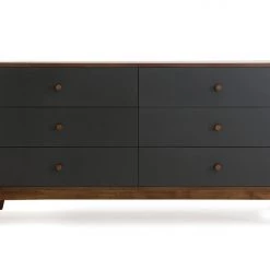 VIG Nova Domus Dali Modern Grey & Walnut Bedroom Set