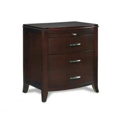 Modus Furniture Brighton Nightstand With Charging Station Bedroom