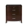 Modus Furniture Brighton Nightstand With Charging Station Bedroom