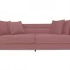 VIG Living Room Divani Casa Branson - Pink Velvet Sofa