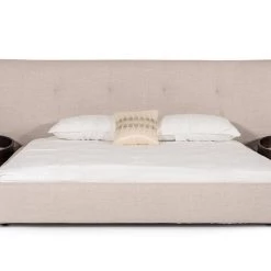 VIG Bedroom Modrest Brittany Beige Fabric Bed