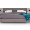 VIG Nova Domus Bronx Italian Modern Faux Concrete & Grey Bedroom Set Beds & Headboards