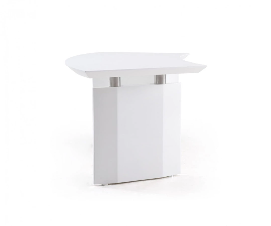 VIG Modrest Stanford Modern White Office Desk