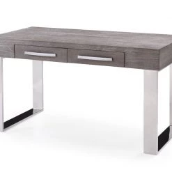 VIG Modrest Lola Modern Grey Elm Desk Office