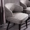 VIG Modrest Carlton Modern Grey Fabric Dining Chair