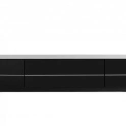 VIG Modrest Caeden Contemporary Black High Gloss TV Stand