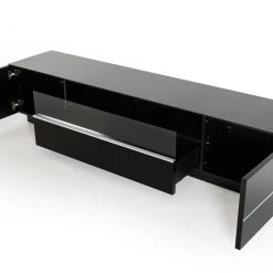 VIG Modrest Caeden Contemporary Black High Gloss TV Stand