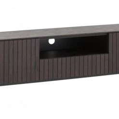 VIG Modrest Calhoun - Modern Smoked Ash TV Stand