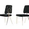 VIG Dining Room Candace - Modern Black Faux Fur Dining Chair (Set Of 2)