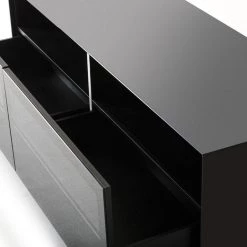 VIG Modrest Carter Contemporary Black TV Stand