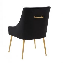 VIG Modrest Castana Modern Velvet & Gold Dining Chair (Set Of 2)