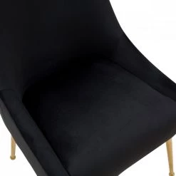 VIG Modrest Castana Modern Velvet & Gold Dining Chair (Set Of 2)