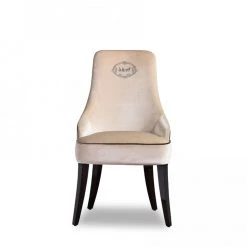 VIG Dining Room A&X Talin Modern Off-White Velour Dining Chair
