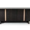 VIG Modrest Chadwick Modern Ebony & Rosegold Buffet