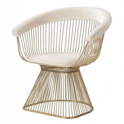 VIG Dining Room Modrest Chandler - Modern Velvet & Gold Dining Chair