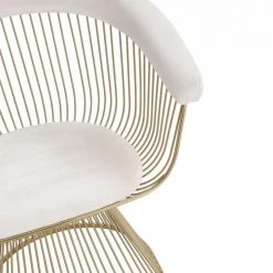 VIG Dining Room Modrest Chandler - Modern Velvet & Gold Dining Chair