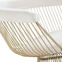 VIG Dining Room Modrest Chandler - Modern Velvet & Gold Dining Chair