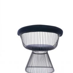 VIG Modrest Chandler - Modern Black Velvet & Black Stainless Steel Dining Chair Dining Room