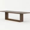 VIG Dining Room Modrest Channa - Modern Walnut Dining Table