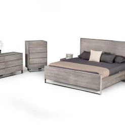 VIG Bedroom Modrest Arlene Modern Grey Elm Dresser