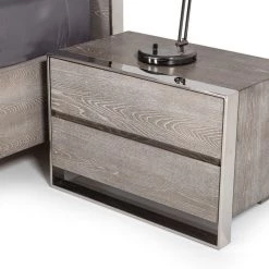 VIG Modrest Arlene Modern Grey Elm Nightstand