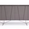VIG Modrest Chrysler - Modern Grey High Gloss Buffet Living Room