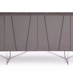 VIG Modrest Chrysler - Modern Grey High Gloss Buffet Living Room