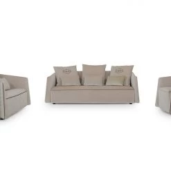 VIG A&X Talin Modern Beige Fabric Sofa Set