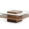 VIG Living Room Modrest Clarion Modern Glass Coffee Table