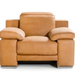 VIG Estro Salotti Evergreen Italian Modern Leather Sofa Set Living Room