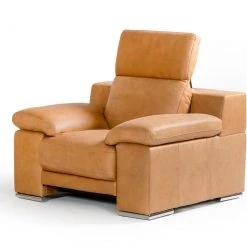 VIG Estro Salotti Evergreen Italian Modern Leather Sofa Set Living Room